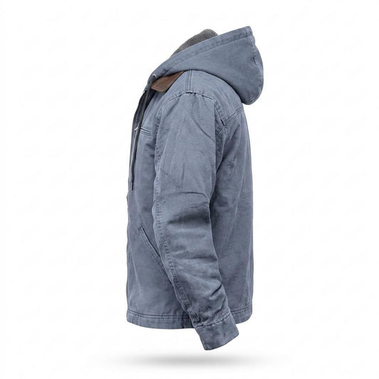 Gentleman Code - Dusol | Gefüttert Kapuzen- Jacke Herren
