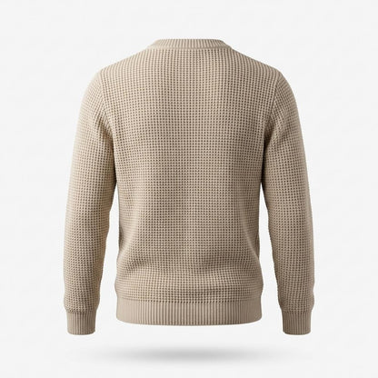 Nobleman Code - Tizal | Strukturiert Rundhals Pullover Herren