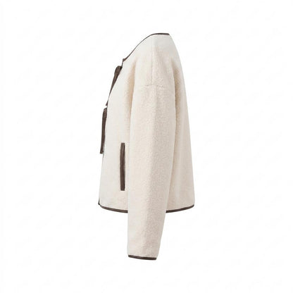 Nobleman Code - Tikot | Paspeliert Kragenlos Jacke Damen