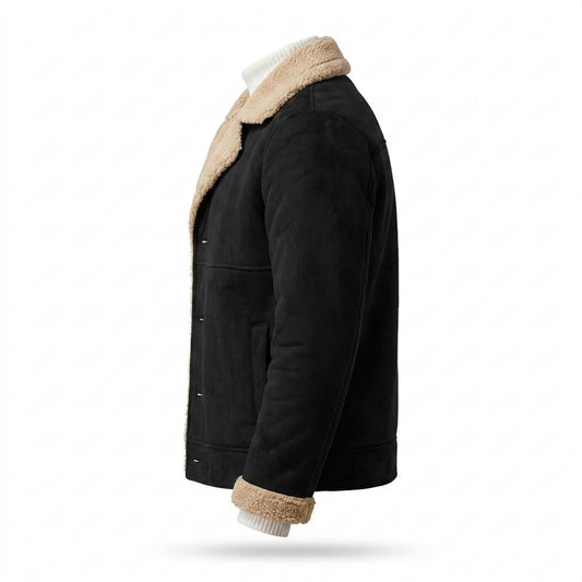 Nobleman Code - Tupat | Warme Gefütterte Wildleder-Jacke Herren