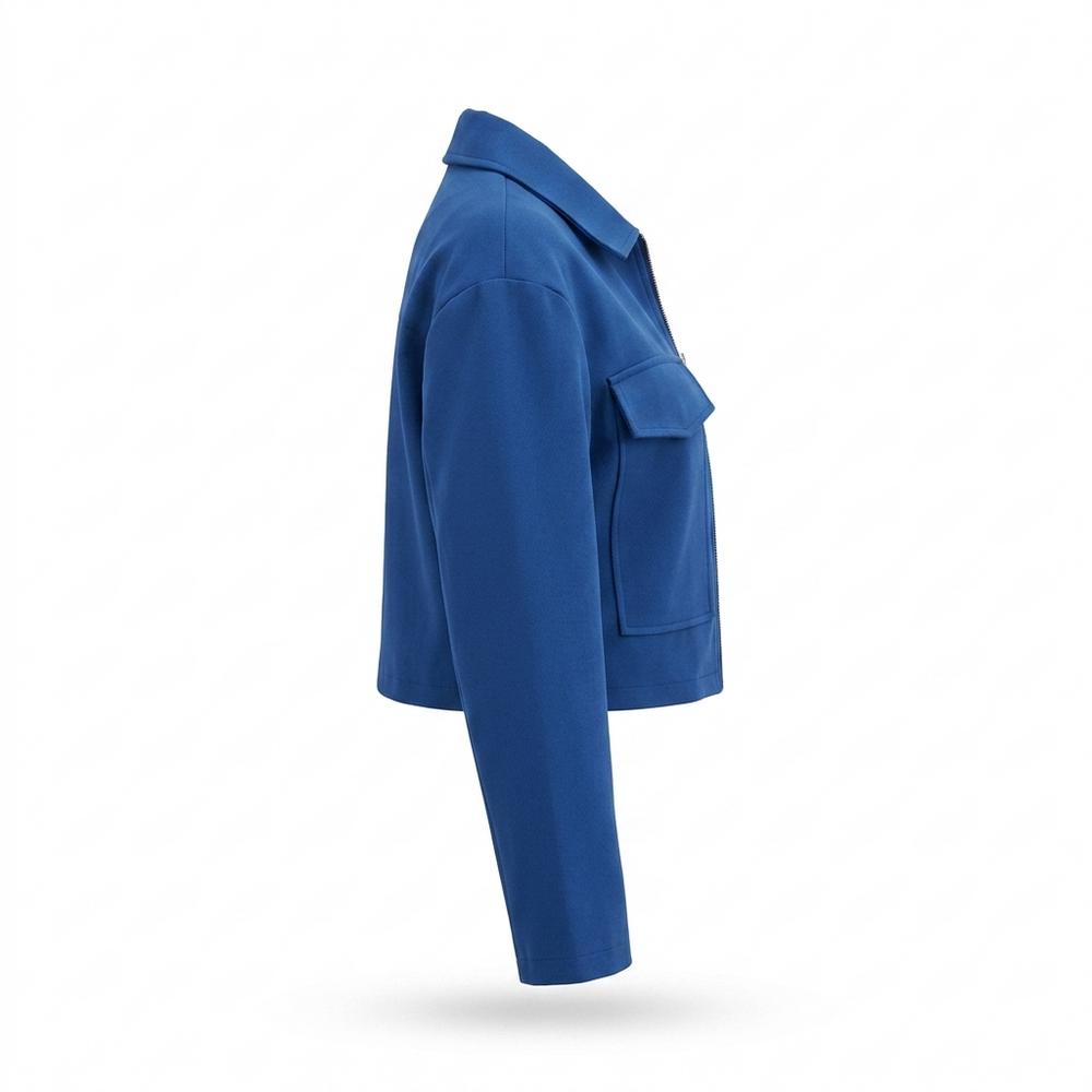 Nobleman Code - Eowek | Kurze Glatte Jacke Damen