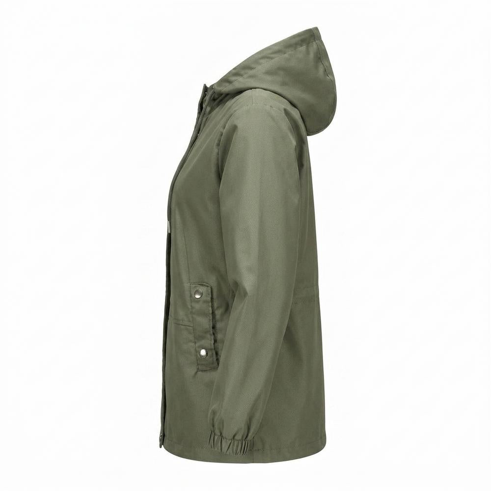Nobleman Code - Vapad | Kapuzen Geknöpft Jacke Damen