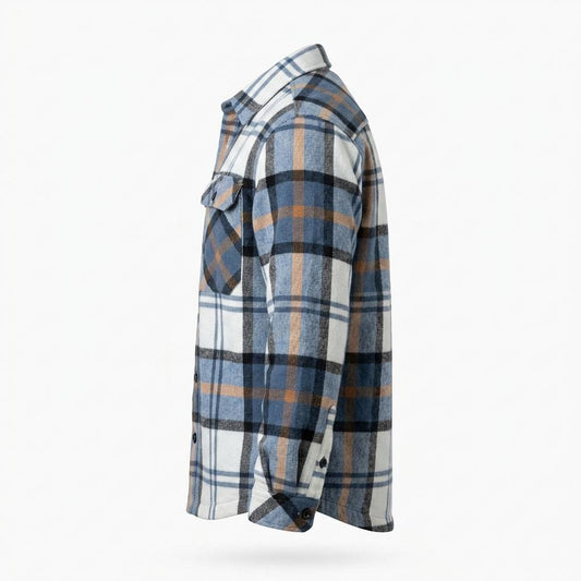 Nobleman Code - Ruwos | Kariertes Flanell Hemd Herren