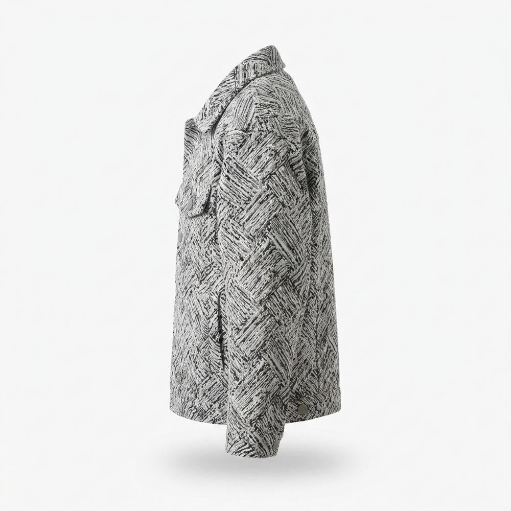 Nobleman Code - Yikak | Gemusterte Gerade Geschnittene Jacke Unisex