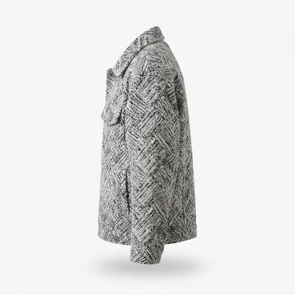 Nobleman Code - Yikak | Gemusterte Gerade Geschnittene Jacke Unisex