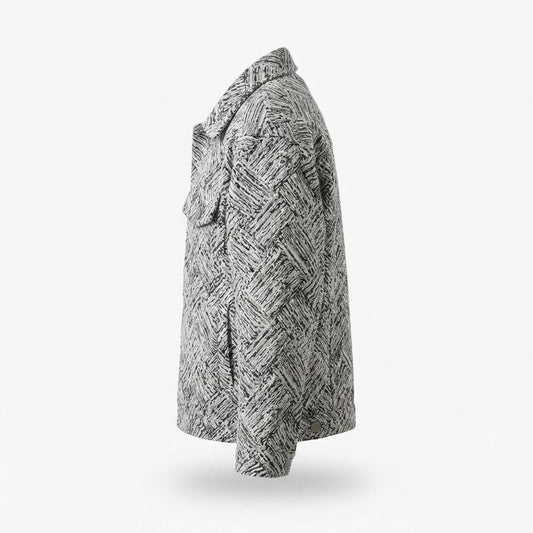 Nobleman Code - Yikak | Gemusterte Gerade Geschnittene Jacke Unisex