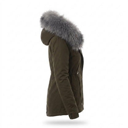 Gentleman Code - Kikad | Warm Gefüttert Mantel Damen