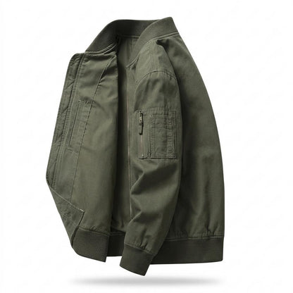 Gentleman Code - Tupul | Reißverschluss Stehkragen Jacke Herren