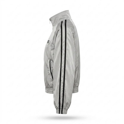 Nobleman Code - Cawel | Kurzgeschnittene Gestreifte Jacke Damen