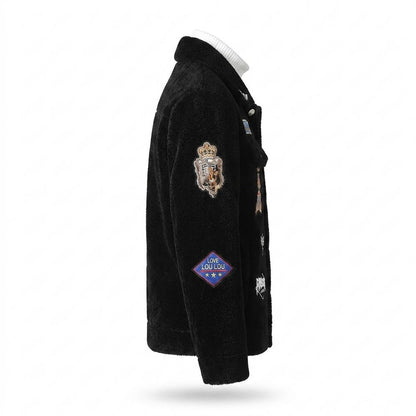 Gentleman Code - Sepam | Bestickte Strukturierte Jacke Unisex