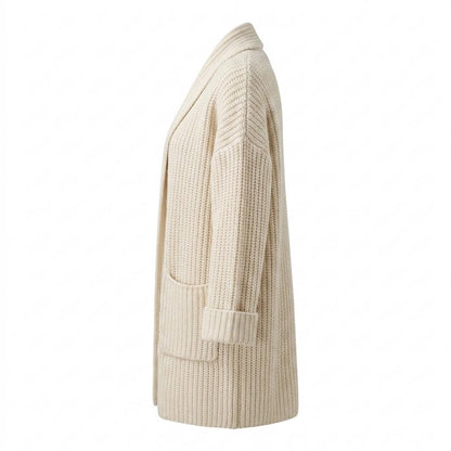 Gentleman Code - Eevos | Grobstrick Schalkragen Cardigan Damen