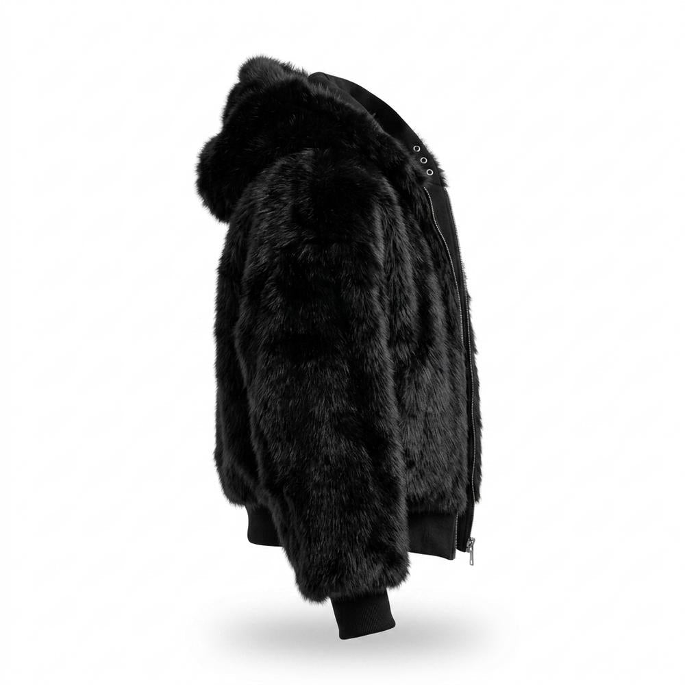 Nobleman Code - Temar | Gefüttert Pelzig Jacke Unisex