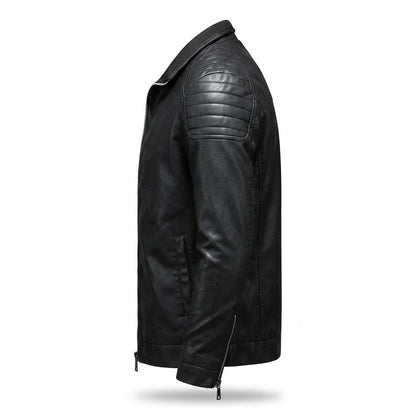 Gentleman Code - Yozor | Gesteppt Figurbetont Lederjacke Herren