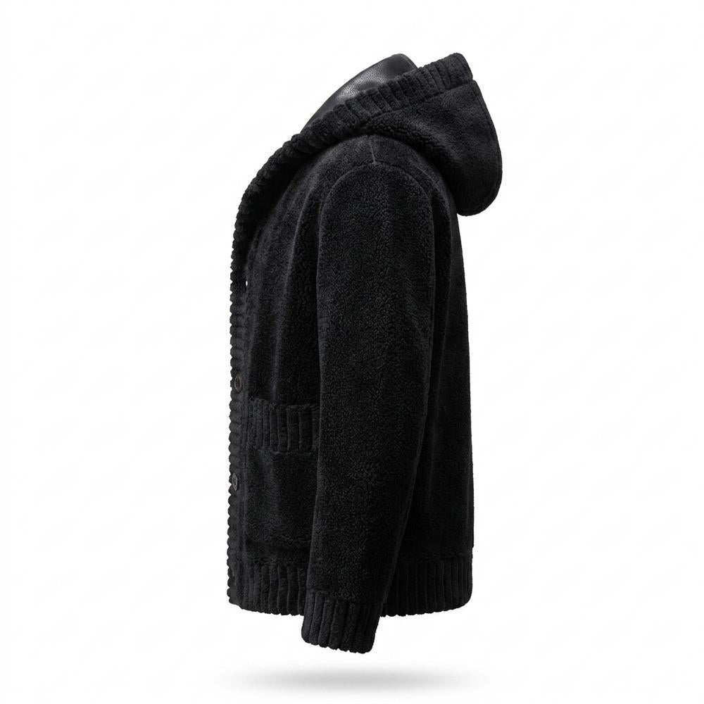 Nobleman Code - Tedon | Strukturiert Geknöpft Jacke Herren