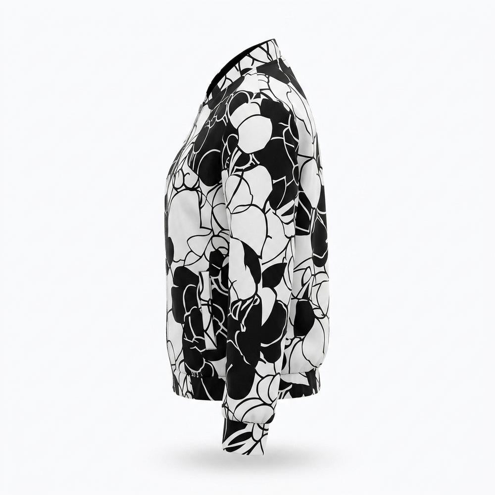 Gentleman Code - Mogar | Gemustert Langärmlig Jacke Damen