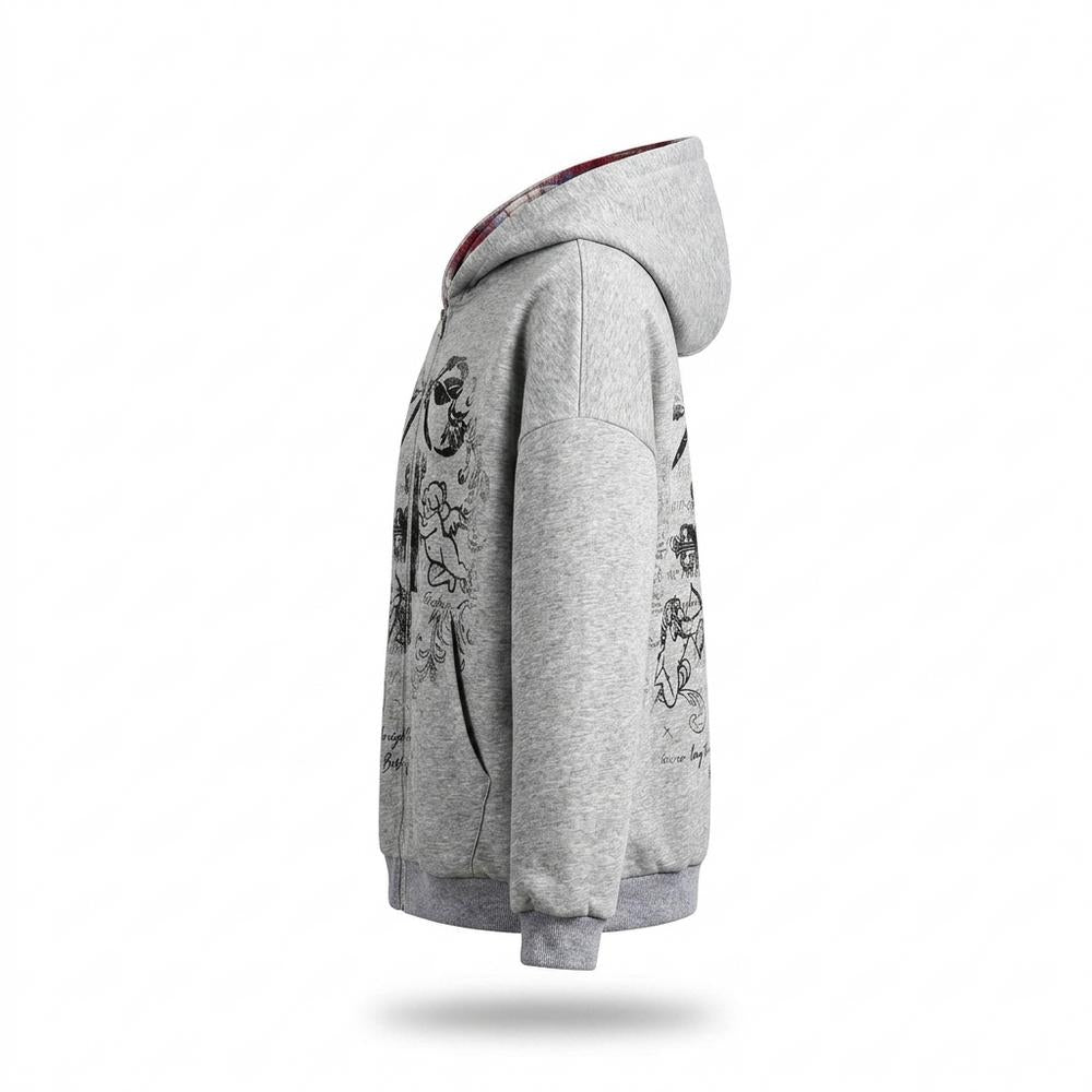 Nobleman Code - Eogan | Gefüttert Bedruckt Hoodie Unisex