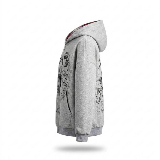 Gentleman Code - Eogan | Gefüttert Bedruckt Hoodie Unisex