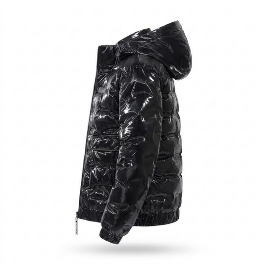Gentleman Code - Nudud | Glänzend Gesteppt Jacke Unisex