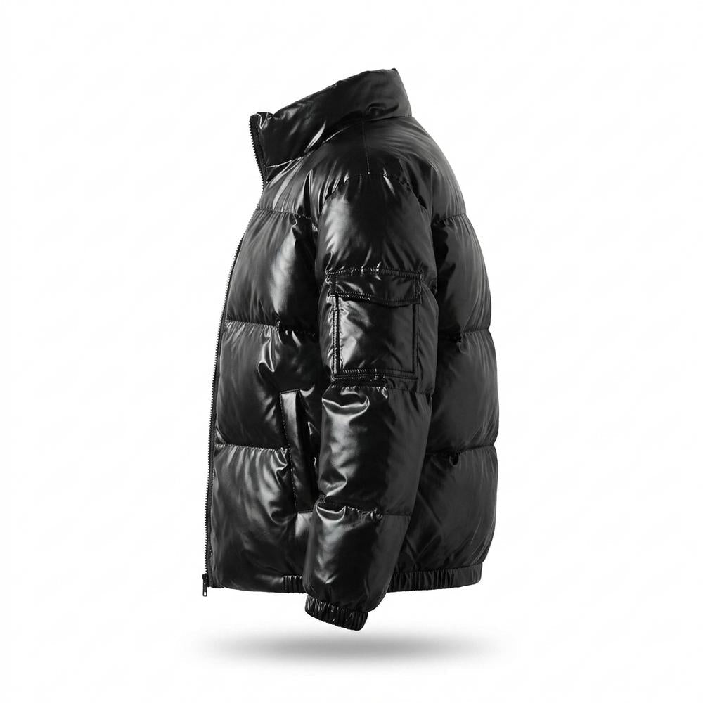 Gentleman Code - Nusal | Glänzend Wattiert Jacke Unisex
