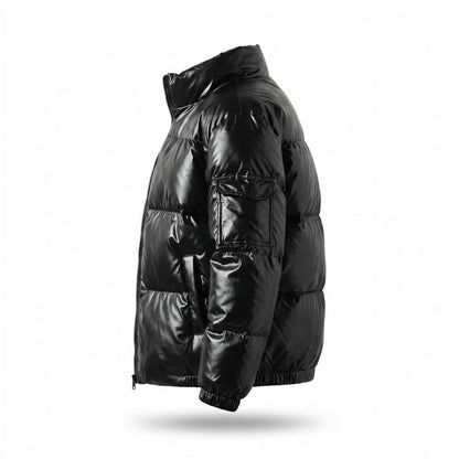 Gentleman Code - Nusal | Glänzend Wattiert Jacke Unisex