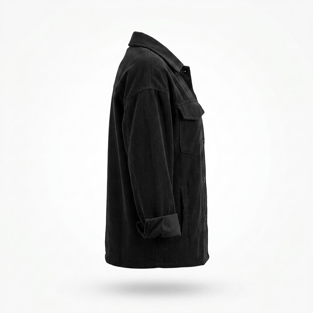 Nobleman Code - Nusav | Gerippt Geknöpft Jacke Damen