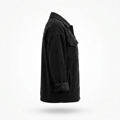 Nobleman Code - Nusav | Gerippt Geknöpft Jacke Damen