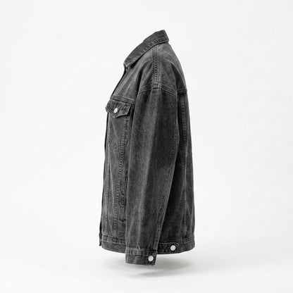 Nobleman Code - Depel | Geknöpfte Locker Geschnittene Jacke Damen