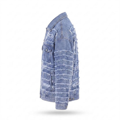 Nobleman Code - Elron | Fransige Verwaschene Jacke Unisex