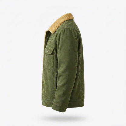 Nobleman Code - Nituk | Gefütterte Cord Jacke Herren