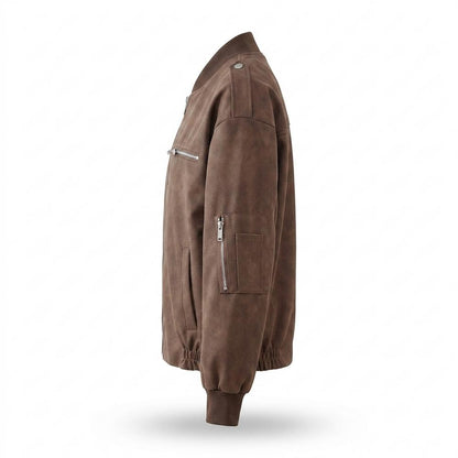 Gentleman Code - Aohal | Gefütterte Matte Wildleder-Jacke Unisex