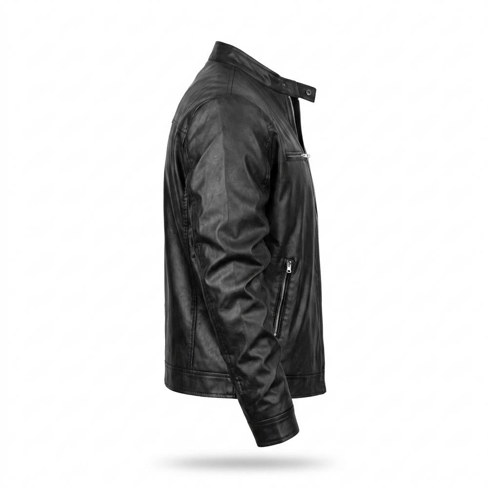 Gentleman Code - Caded | Gesteppt Gefüttert Lederjacke Herren