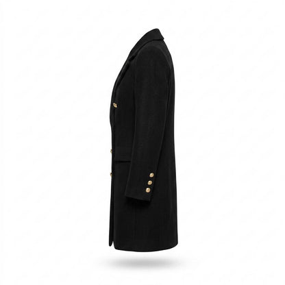 Gentleman Code - Kehus | Zweireihiger Woll Mantel Damen