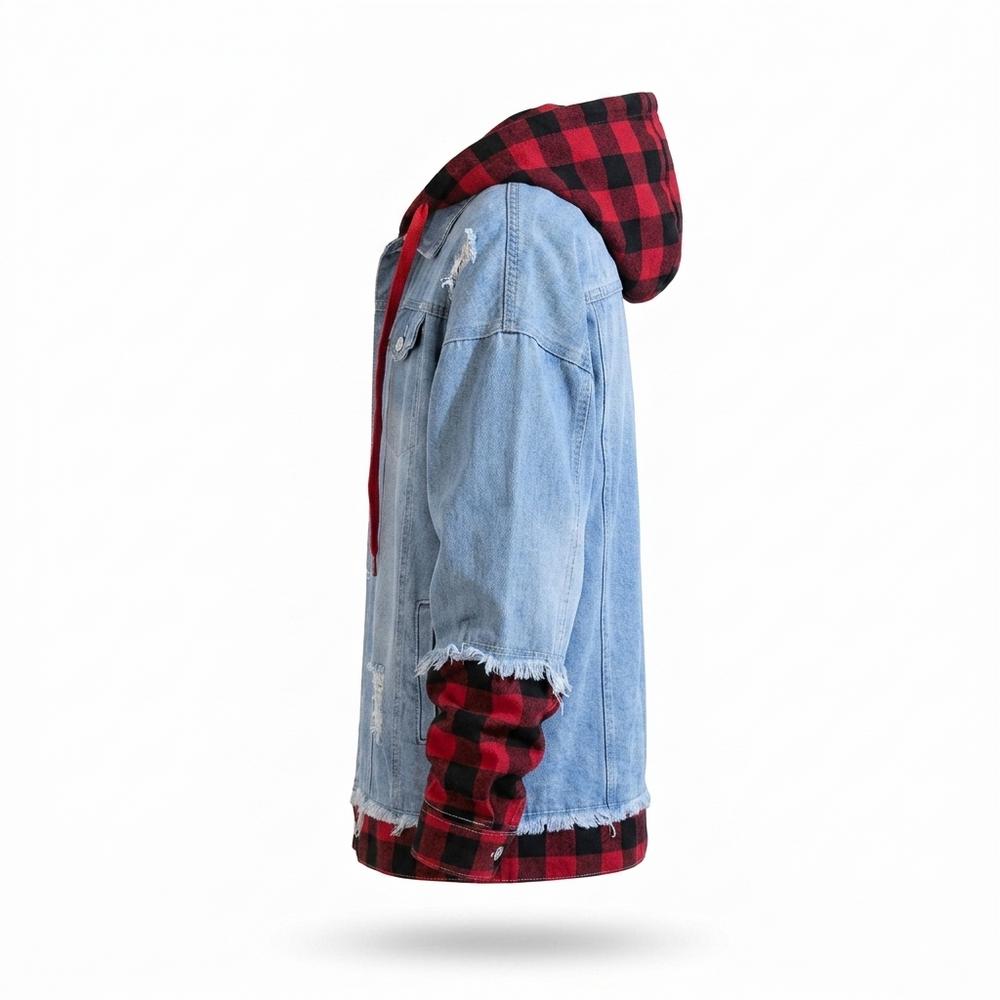 Nobleman Code - Mabar | Mehrfarbige Kapuzen Jacke Herren