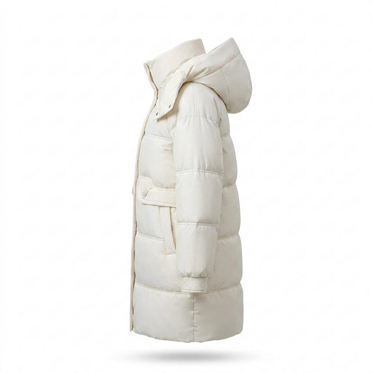 Nobleman Code - Cotiv | Gefütterter Kapuzen Mantel Damen