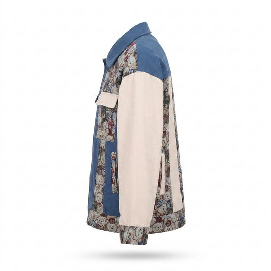 Gentleman Code - Carun | Gepatchte Gemusterte Jacke Unisex