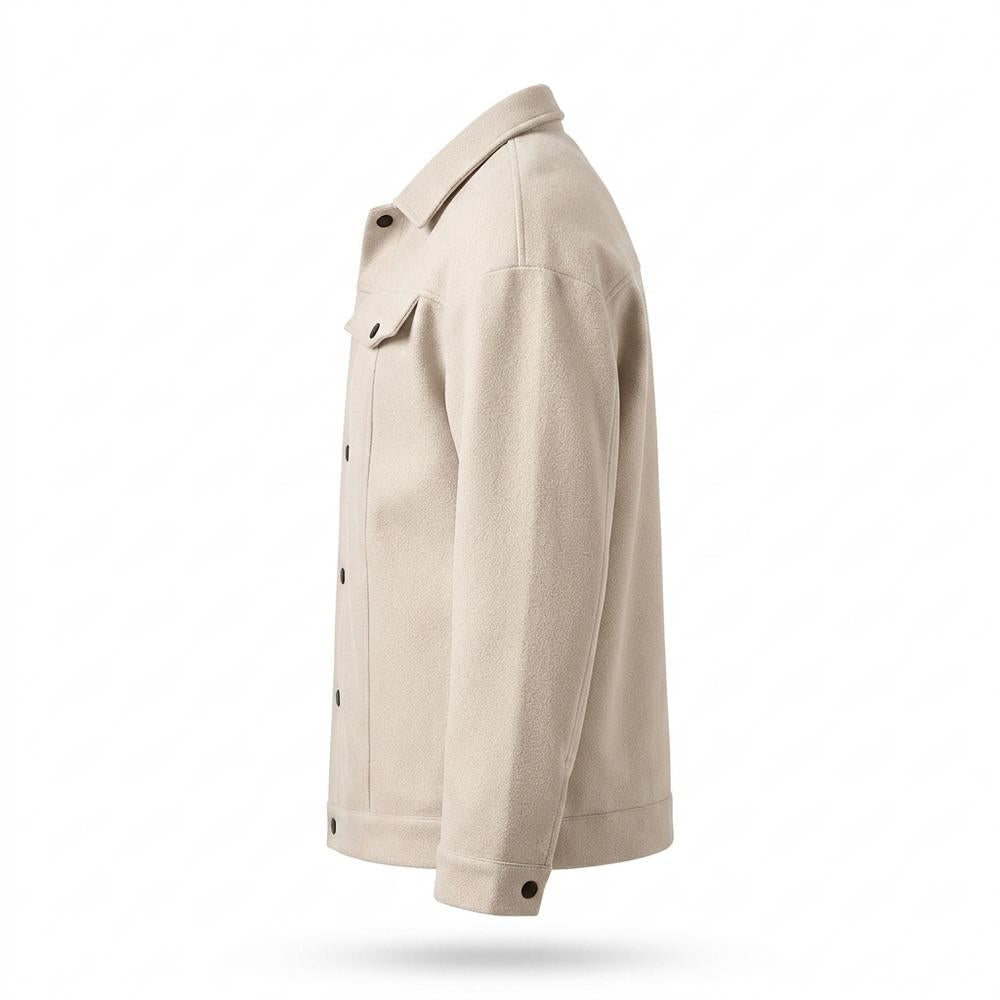 Nobleman Code - Ditut | Strukturierte Hemd Jacke Herren