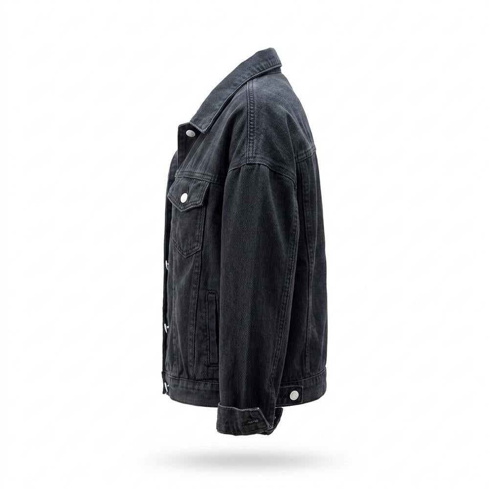 Gentleman Code - Nunid | Weit Geschnittene Geknöpfte Jacke Damen