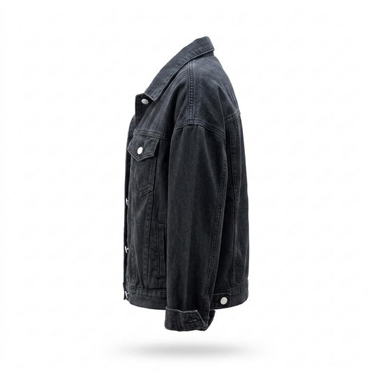 Nobleman Code - Nunid | Weit Geschnittene Geknöpfte Jacke Damen