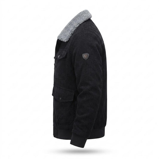 Nobleman Code - Sitat | Gefütterte Gerippte Jacke Herren