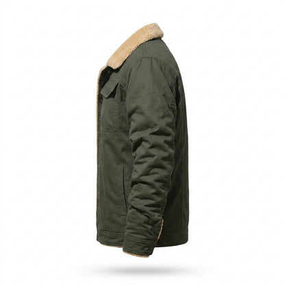 Gentleman Code - Lemed | Gefütterte Geknöpfte Jacke Herren