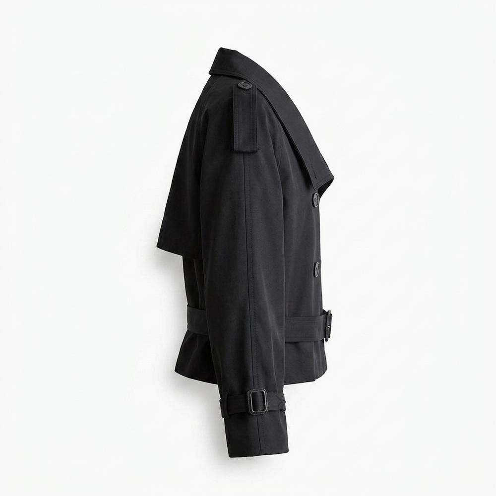 Nobleman Code - Muwel | Kurze Doppelreihige Jacke Damen