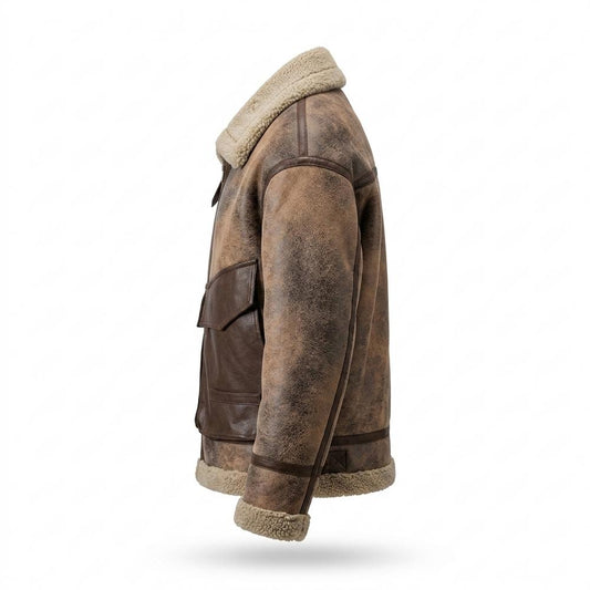 Nobleman Code - Notam | Gefüttert Patiniert Lederjacke Herren