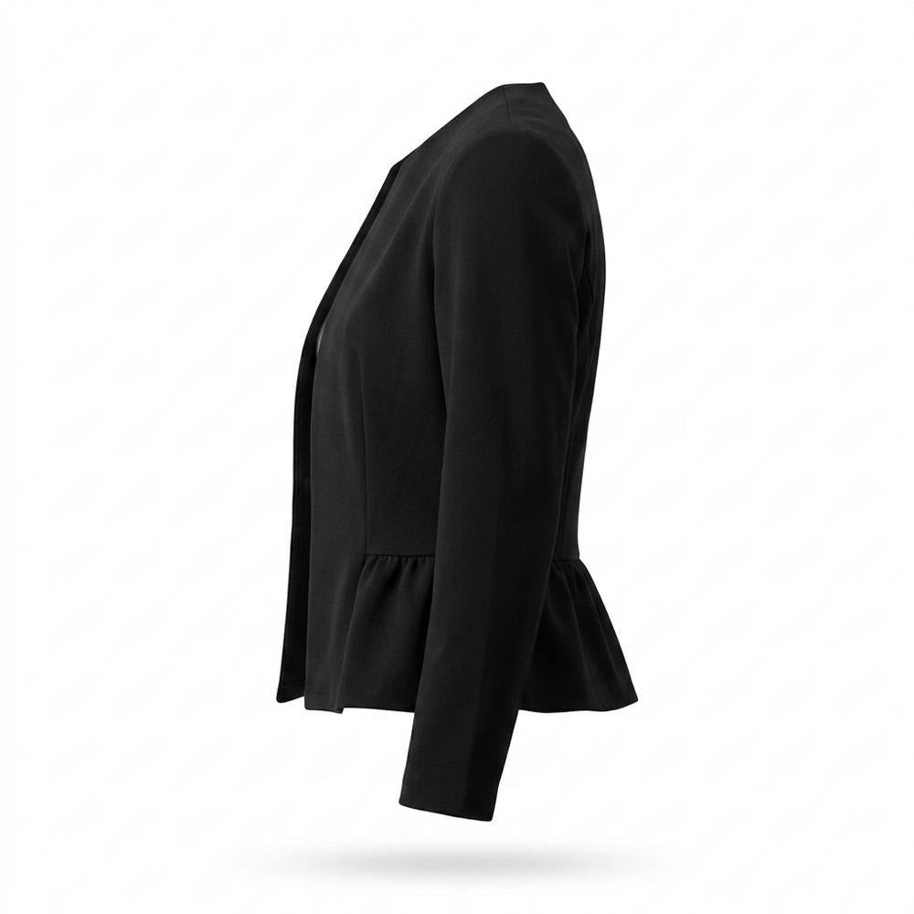Gentleman Code - Migik | Kragenlose Taillierte Jacke Damen