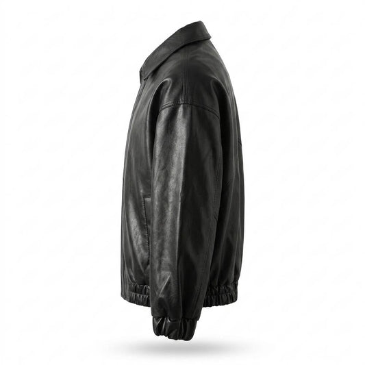 Nobleman Code - Nupuv | Reißverschluss Blouson Lederjacke Unisex